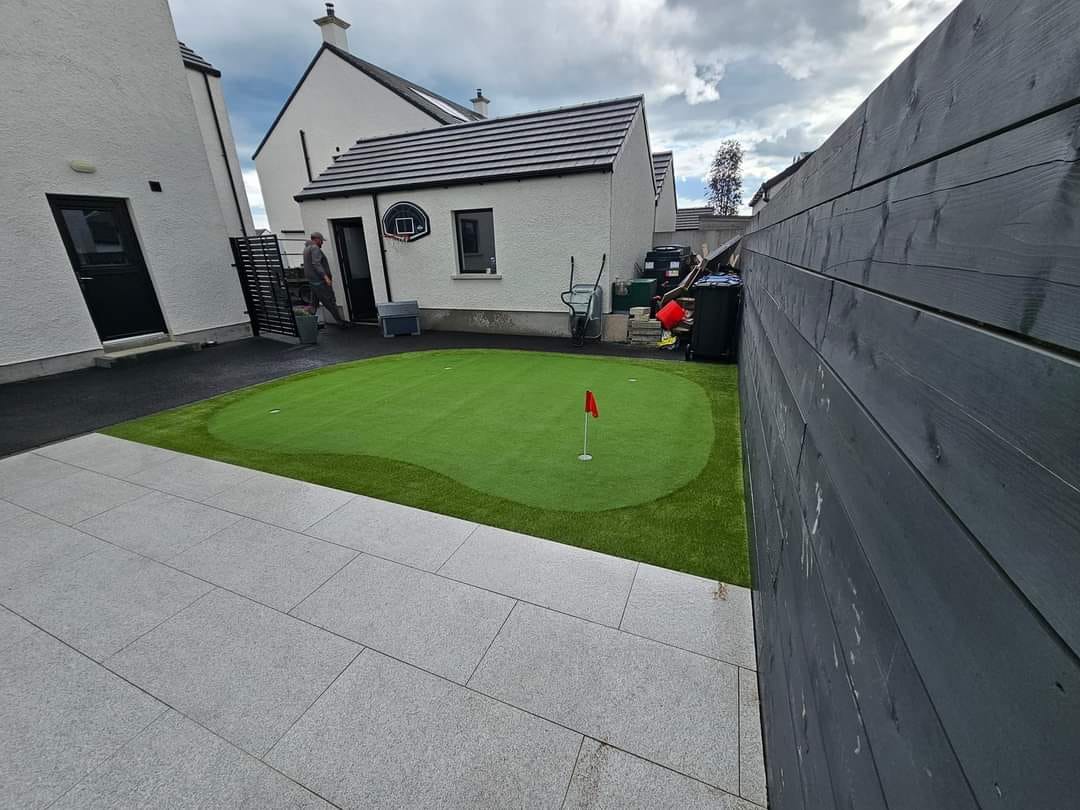 putting green installation