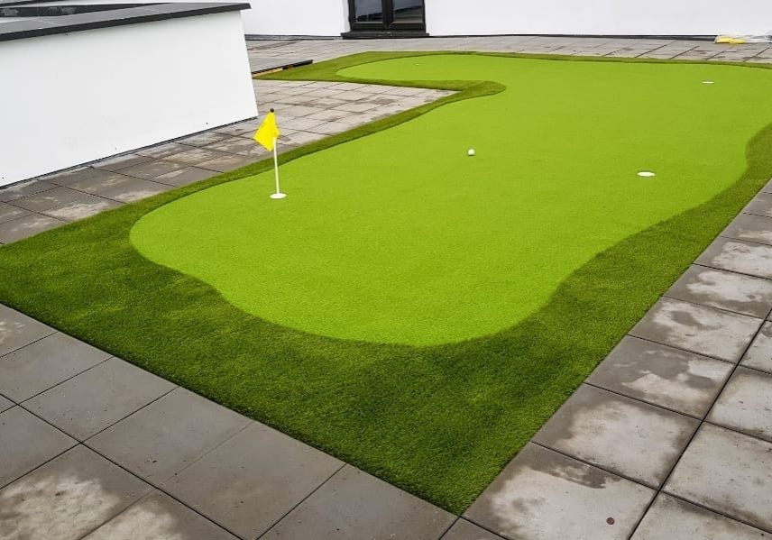 putting green installation